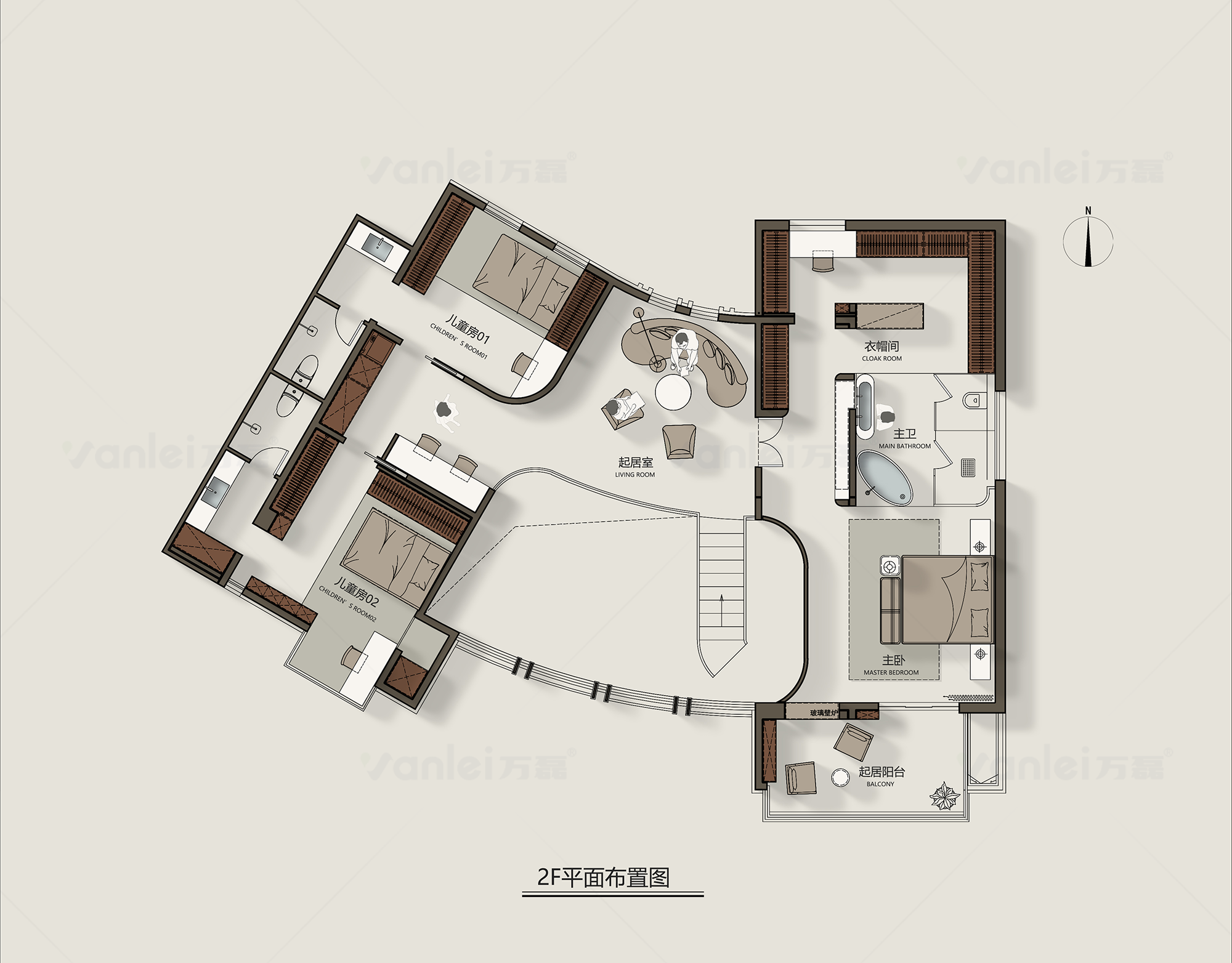 環(huán)球設(shè)計刊登案例｜「宛居」450㎡氣質(zhì)美墅由萬磊北京團隊全案落地